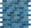 Essence Turquoise 1x2 3D Glossy and Iridescent Glass Tile Questions & Answers