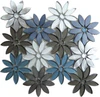 Could the Hydrangea Thicket Grey Brushed Metal and Glass Tile be installed outdoors?