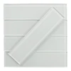 Is Ice Bay White 3x12 Glossy Glass Subway Tile frost resistant?