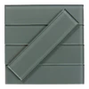 Volcanic Ash Grey 3x12 Glossy Glass Subway Tile Questions & Answers