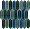 Decko Neo Wright Blue Elongated Hexagon Tile Questions & Answers