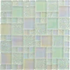 Bahama Exuma White Mix Glossy and Iridescent Glass Tile Questions & Answers